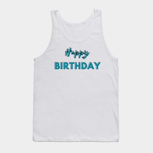 Haapy Birthday Tank Top